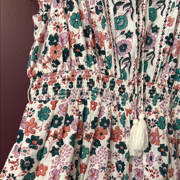 Colonels Floral Ruffle Tiered Midi Dress - Picture 3 of 4